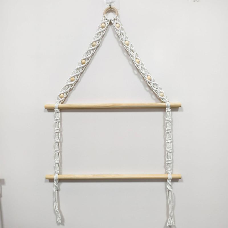 Handmade Woven Tapestry Towel Rack, Wall Hanging Decoration For Home, Hotel, Creative Guesthouse Tissue Storage Rack