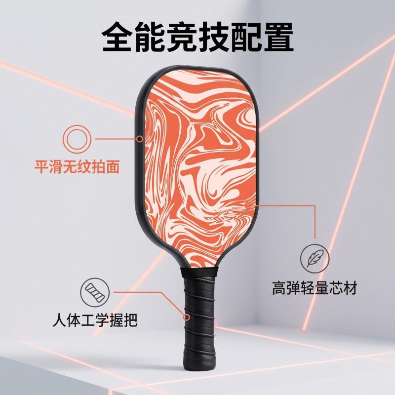 Fiberglass Pickleball Paddle Set Professional Intermediate Racket With Balls