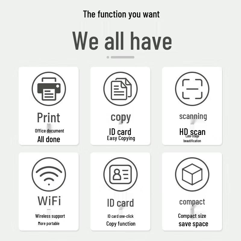 Canon MF232w A4 Black and White Laser Multifunction Printer CN Plug (adapter Included)