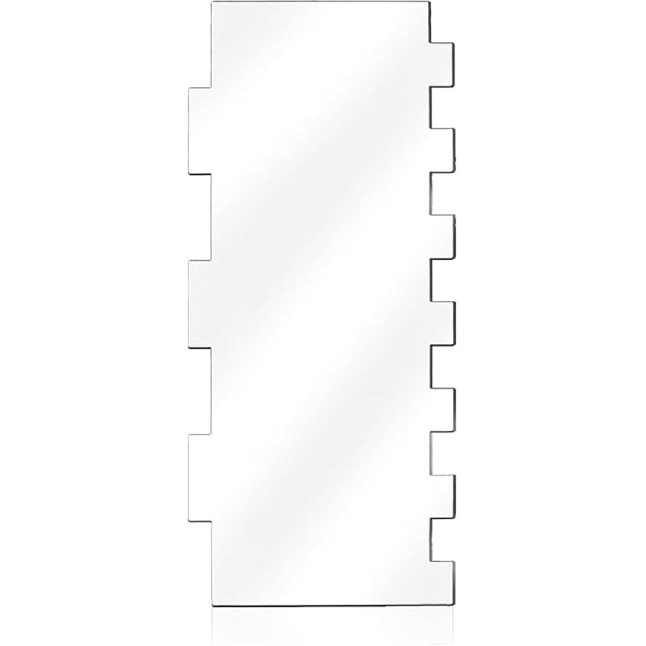 Clear Acrylic Cake Scraper Smoother, Cake Smoother for Icing, Cake Scraper, Cake Stripes Edge Contour Comb for Cream Decorating Kitchen Baking Tool, 1