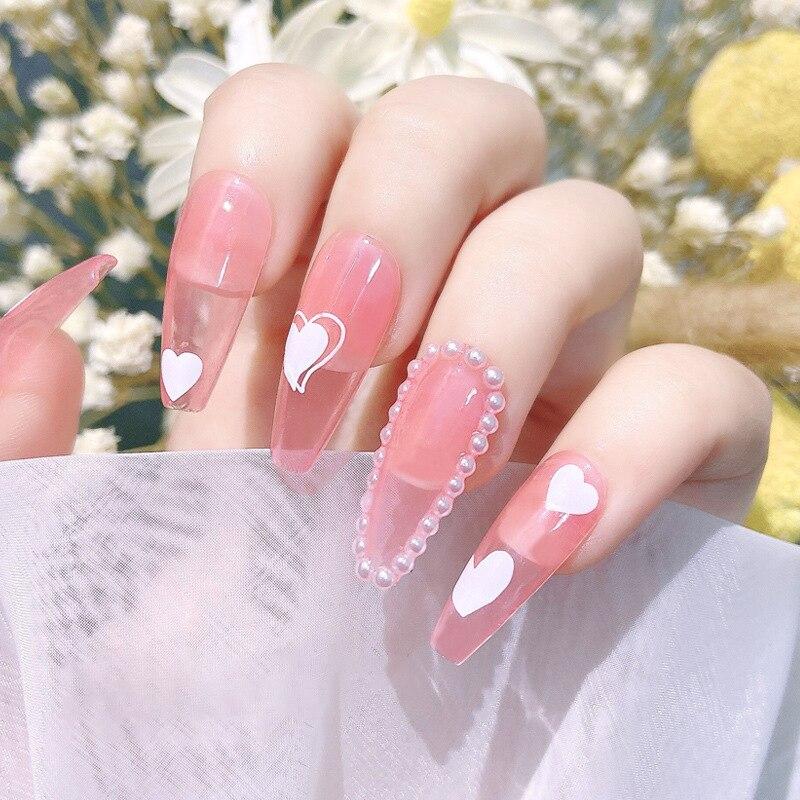 3 Packungen 3D Laser Herz Alphabet Nagelkunst Aufkleber Nagelkunst Dekorationen Blumen Sterne Schwarz und Weiß Nagelkunst Dekorationen