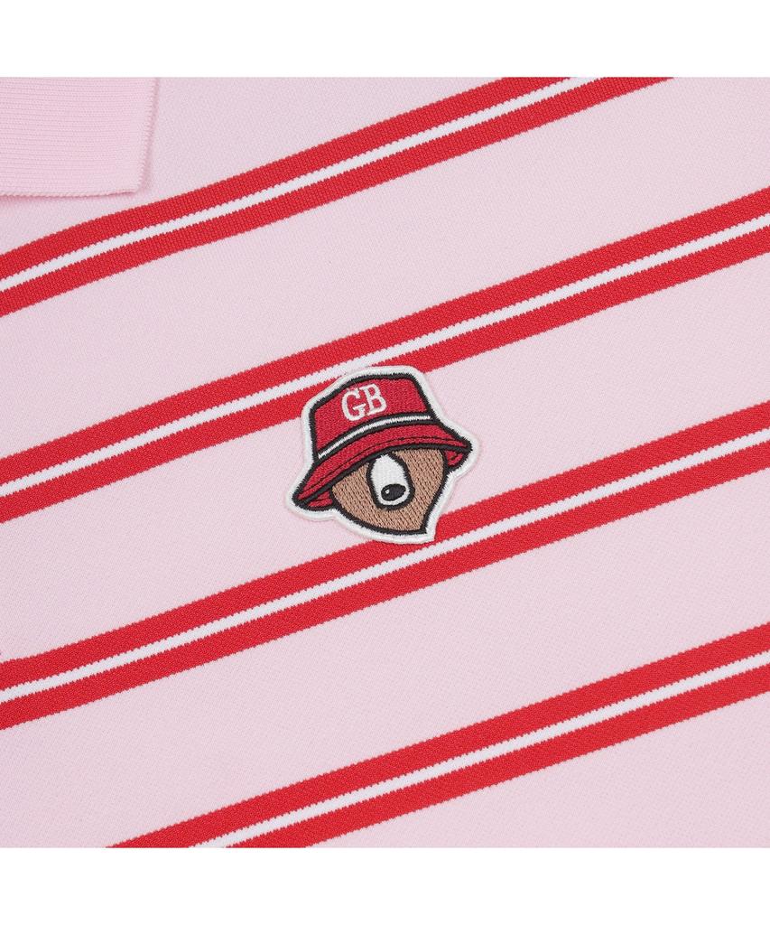 Goldeunbeeo (W) Striped Pique T-Shirt G5Tam26421Pix