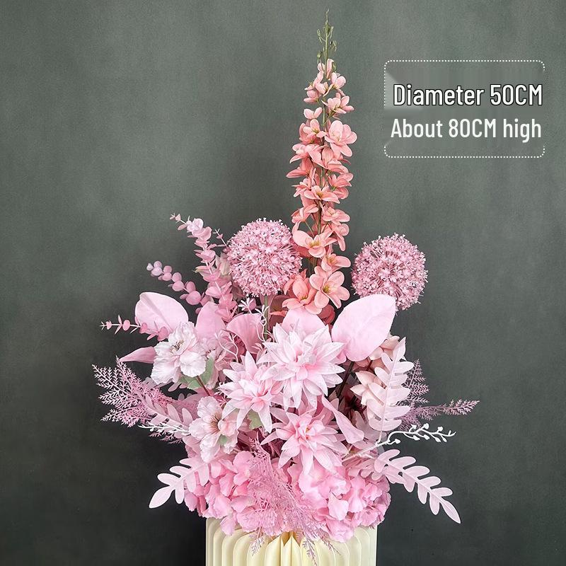 Silk Floral Wedding Aisle & Wall Decoration