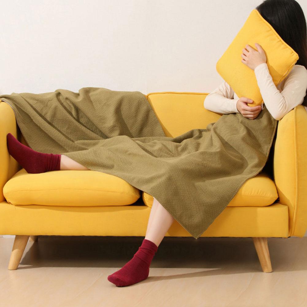 USB Heated Electric Blanket 3 Heating Levels USB Heating Winter Warm Blanket Home Office Outdoor Heating Mattres for Home Office