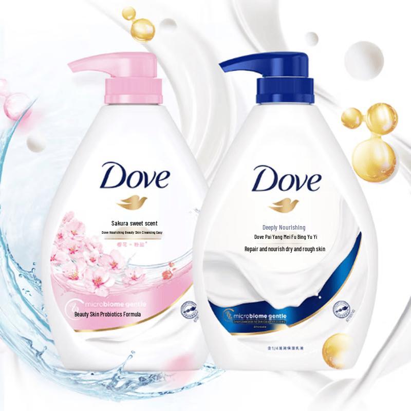

Dove Deep Nourishing & Cherry Blossom Shower Gel Set