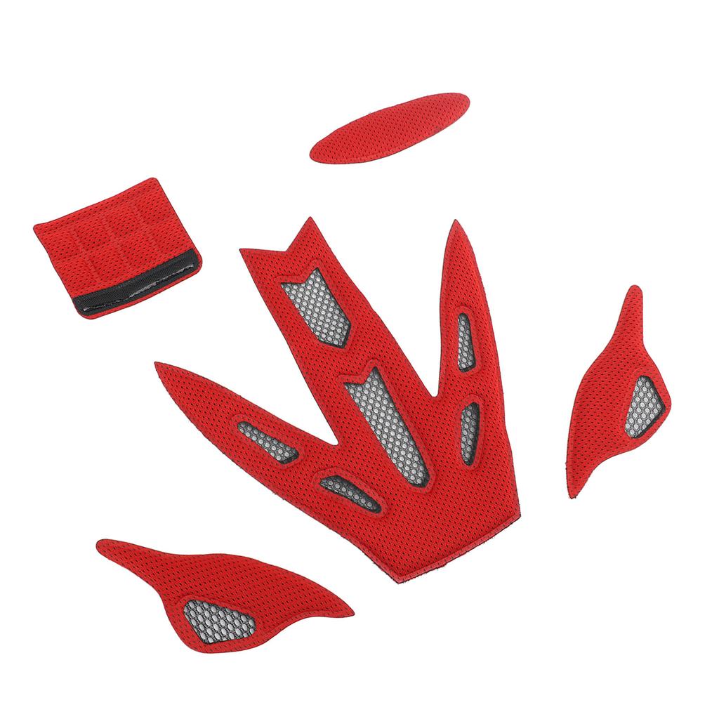 Helmet Padding Kit Sponge Shock Absorption Protective Mat for Motorcycle Bike Bicycle Riding