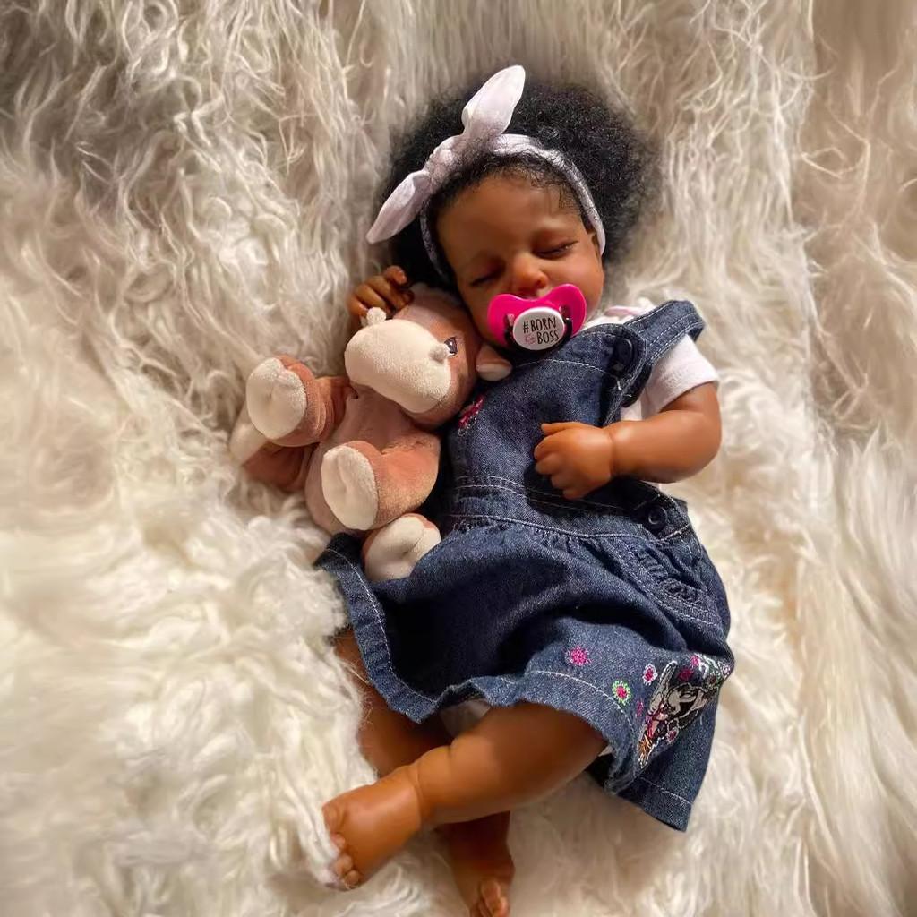 Silicone Reborn Baby Doll 49cm With Visible Veins For Collectors And Giftgiving