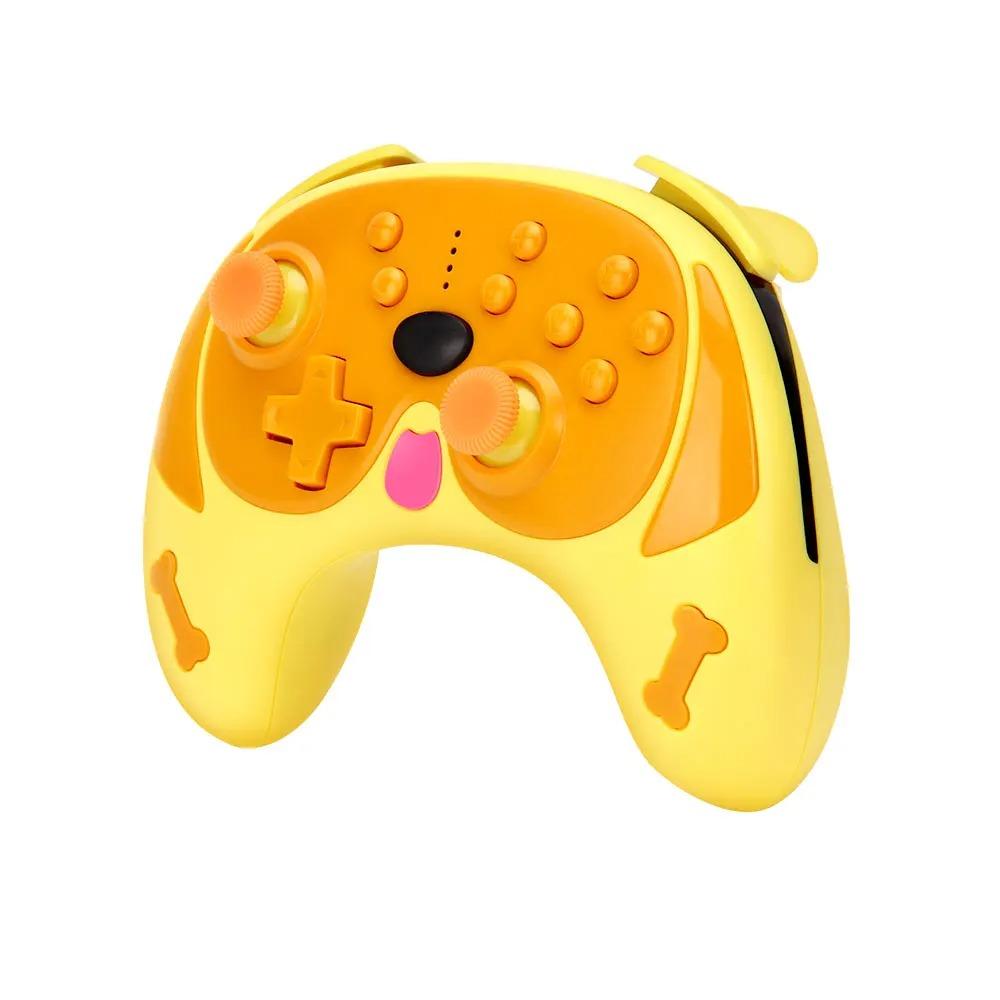 Wireless Controller, Dog Style Cute Gamepad Joystick for Switch/Lite, Support Wake-up, Turbo, Gyro Axis, Dual Vibration, Motion Control Function