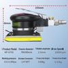 Pneumatic Sander 70x100mm, Square Sandpaper, Grinding, Metal & Stone Polishing Machine