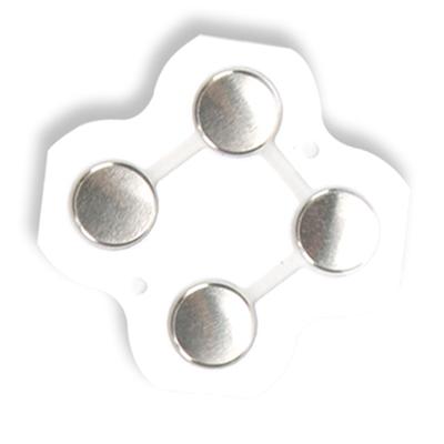 ABXY Button Membrane Button Stickers Pad Conducting Strip Repair Part For Switch Gamepad Button Conductive Pad