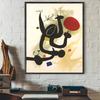 1pc Modern Joan Miro Surrealism Art Poster Stickers Art Wall Murals Decor Game Room Decor Gifts Kawaii HD Painting Cat Cars