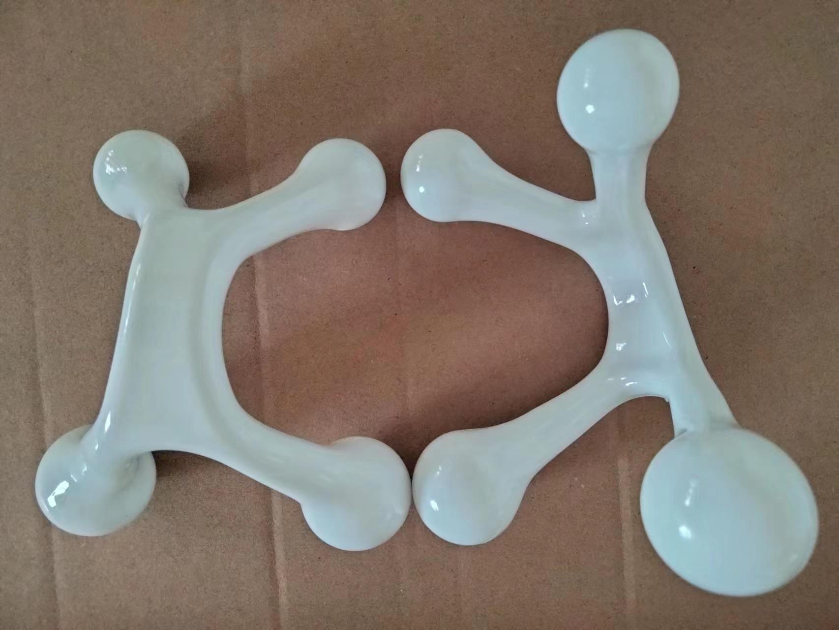 

Чотириногий масажер: Меридіани Хребет Акупунктурний Скребок Four-corner massager