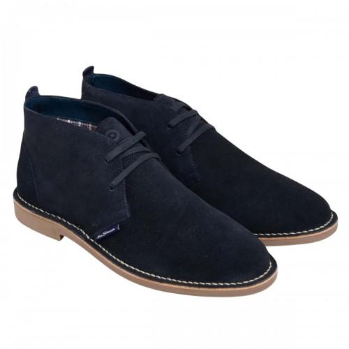Ben Sherman Mens Hemmings Suede Desert Boots