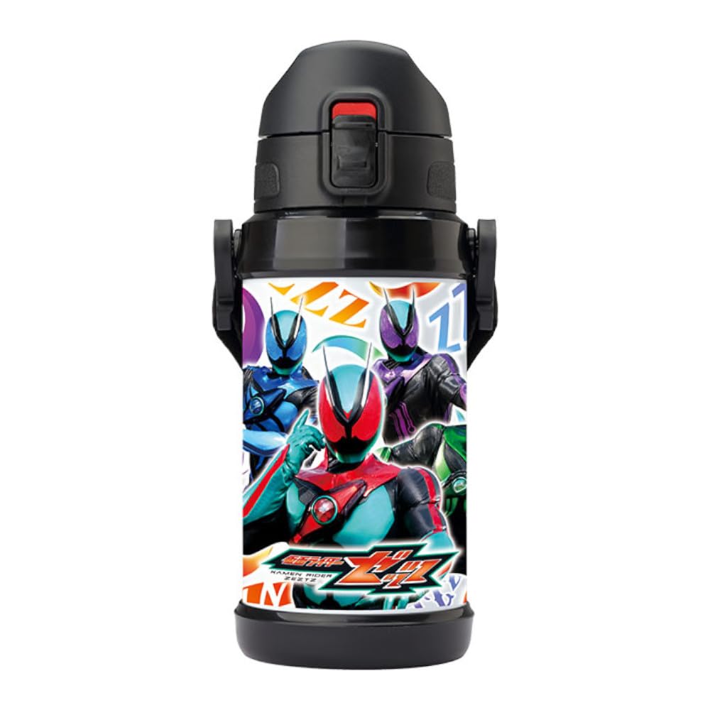 

Komori Resin Kamen Rider Z Прямая бутылка из нержавеющей стали 600 мл чёрный