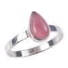 Natural Rhodochrosite Gemstone Handmade 925 Solid Sterling Silver Ring S.9 y5E58