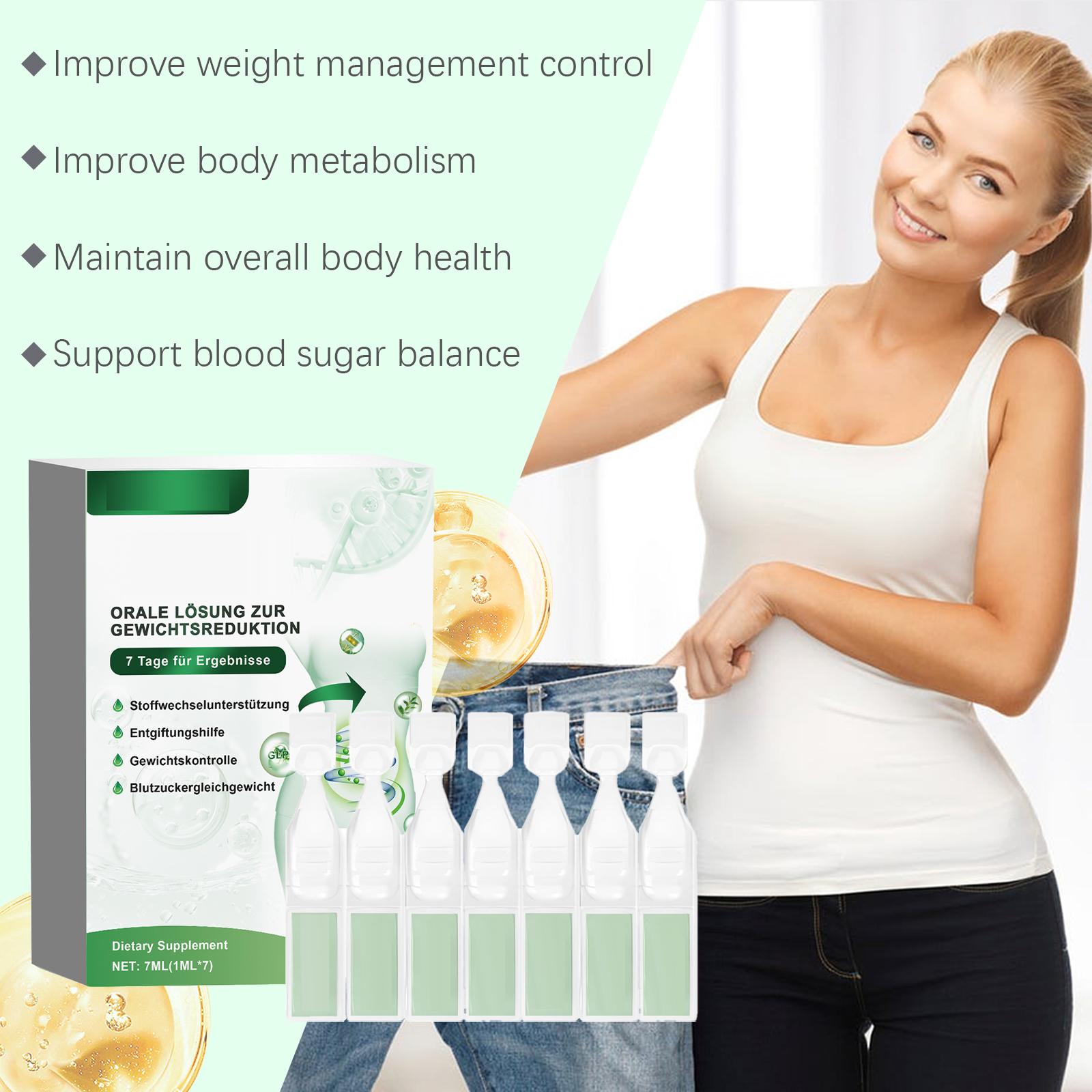 Body Shaping Balance Drops  Concentrated Serum Moringa Drops promoting Drops 7ml One Size