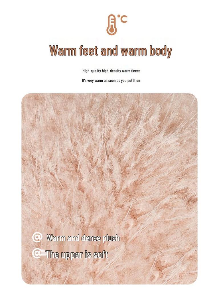 2025 Téli Aranyos Rajzfilm Kiskutya Gyerek Plüss Pamut Papucs Szülő-Gyermek, Lányoknak, Fiúknak és Nagyobb Gyerekeknek—Meleg & Kényelmes