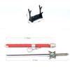 Nine Dragon Balls Metal Model Toy: Thor's Sword & Wind God's Spring-loaded Cold Weapon Ornament.
