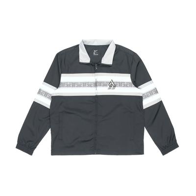 Giacca a maniche lunghe con zip intera Giannis Antetokounmpo Uomo Giacche Nero CK6246-010