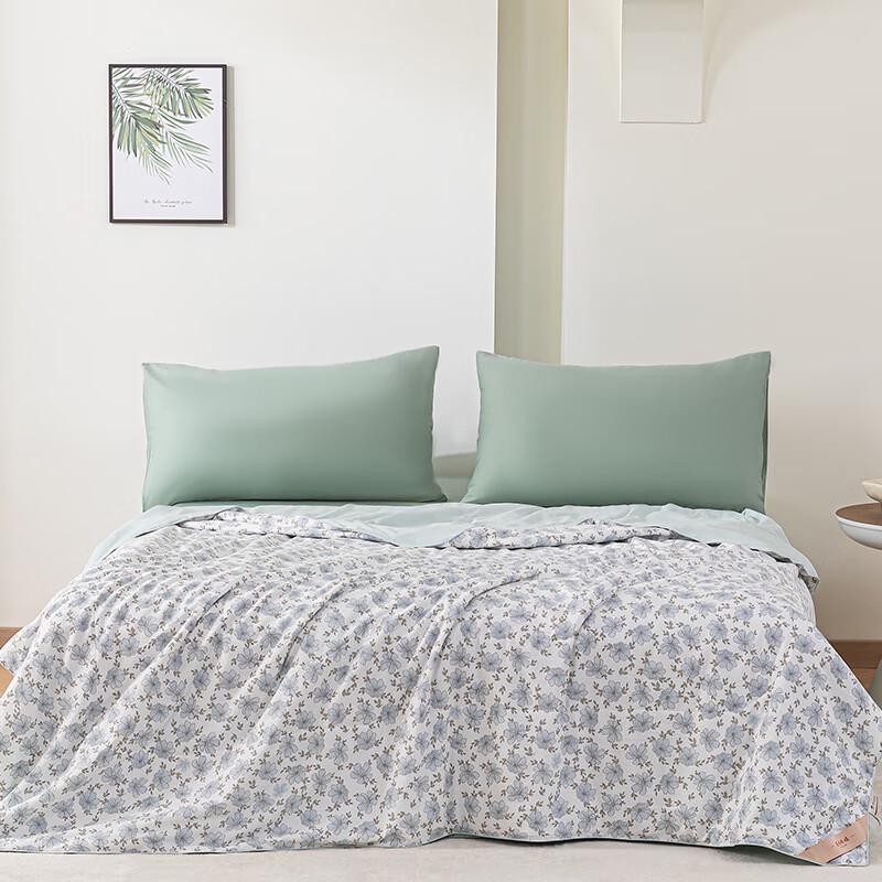 

SILKUEEN Washable Tussah Silk-Filled Summer Quilt