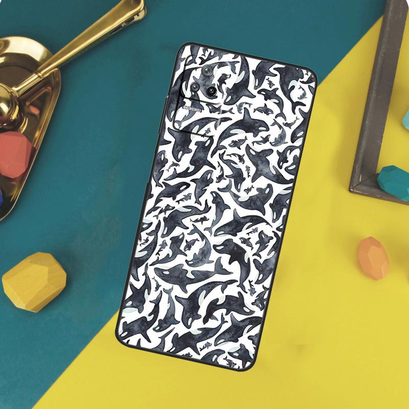 

Orcas Whale Case For Xiaomi 14T 11T 12T 13T Pro 13 14 15 Ultra POCO X7 Pro X3 X5 X6 F5 F6 M6 Pro Funda Xiaomi 15 Ultra