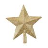 Christmas Tree Top Star Ornament Plastic Decorative Tree Topper for Festive Home Holiday Christmas Tree Decor