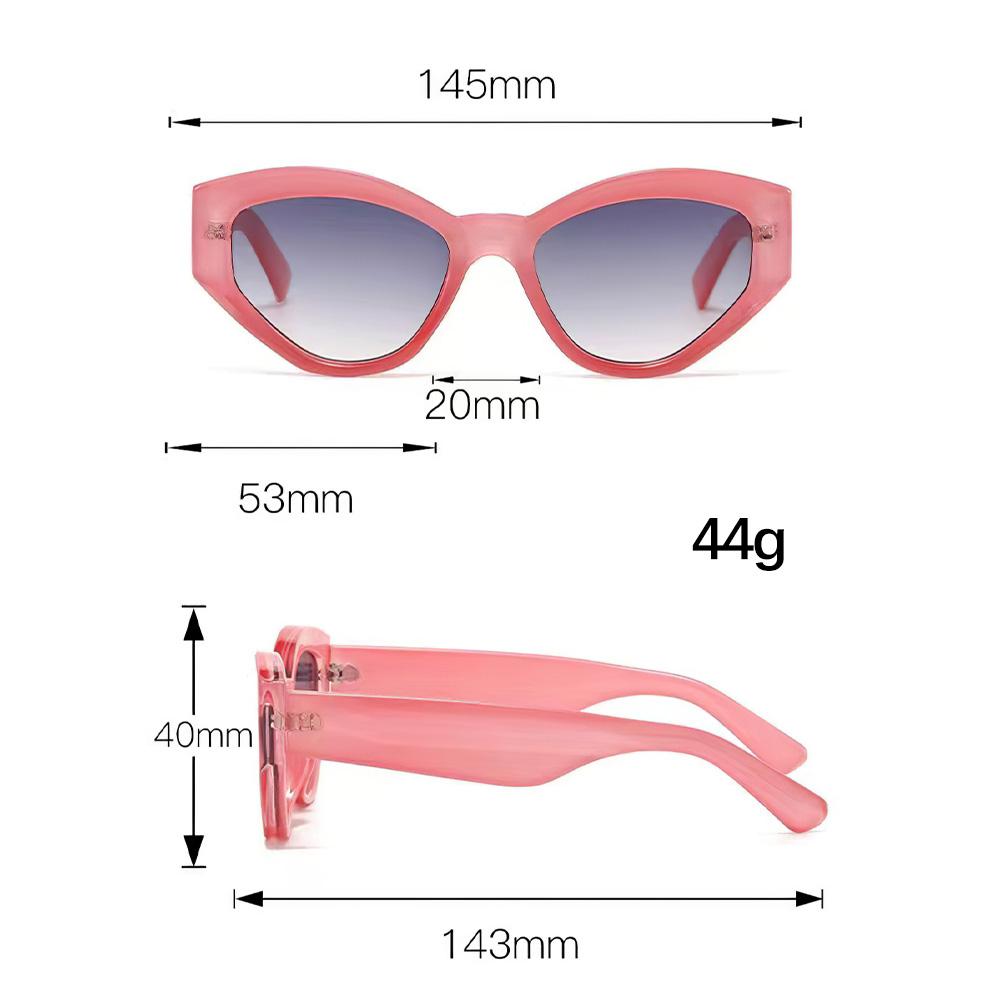 New In Sunglasses Women Vintage Gradient Glasses Retro Cat Eye Sun Glasses Female Eyewear Uv400 Sungalsses For Women