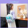Kids Backpack Pu Material With Glitter Pattern For Kindergarten Children