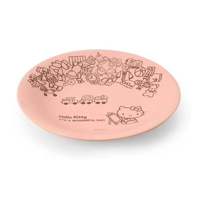 Sanrio Hello Kitty Mino-Keramik großer Teller 24cm Japan NEU Sanrio-Figuren