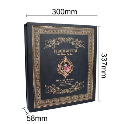 Krabicové album 500 kapes 6 palců Vintage fotoalba Pouzdro na fotografie pro děti Úložné Scrapbooking Fotoalbum Rámeček