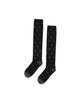 Ohesio Dot Knee Socks, Black
