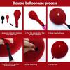 Red White Balloon Garland Dark Red Double Stuffed Balloons Arch Kit Set For Birthday Mothers Day Valentine Engagement Anniversary Bridal Shower Party