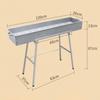 Drian Outdoor Thickened Foldable Portable BBQ Grill 120x26cm