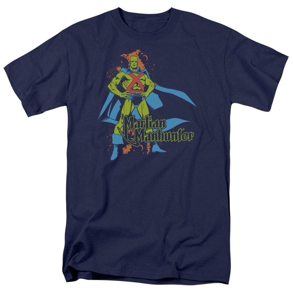 DC Comics - DC Originals - Martian Manhunter -  Unisex Children s T-shirt - Blue 130