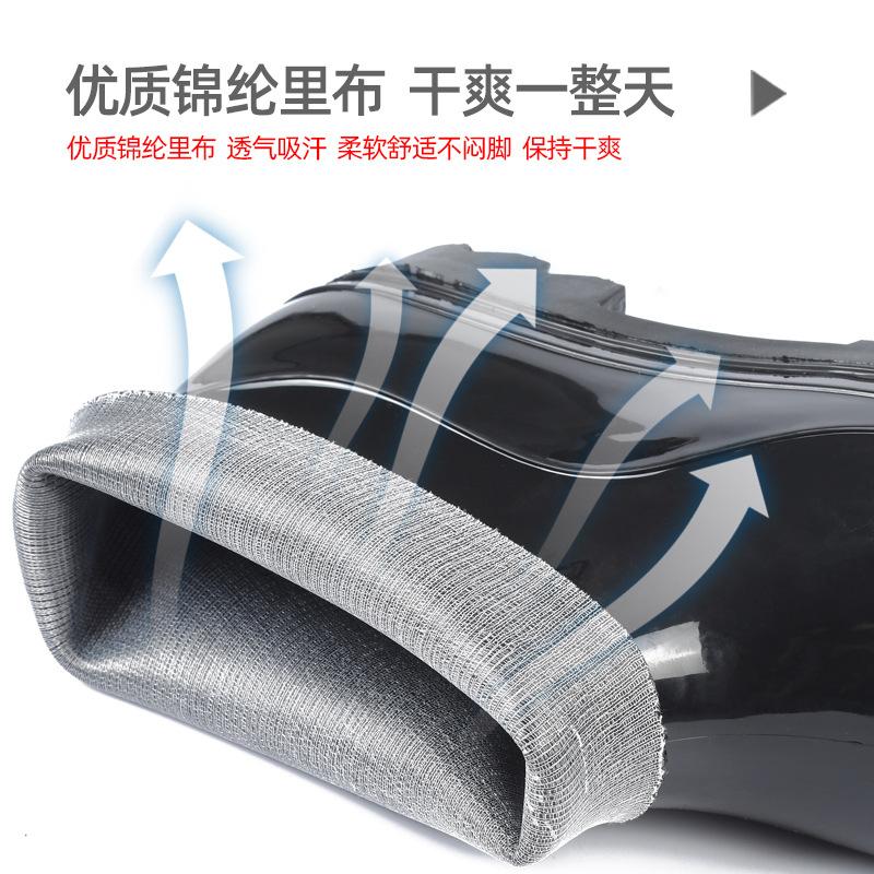 Low tube rain shoes men's waterproof shoes low-top rain boots three-proof PVC rubber shoes