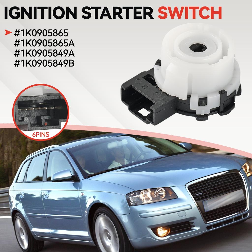 1K0905865A Ignition Start Switch For VW Eos Bora Jetta MK5 Golf MK5 A3 S3 Skoda Octavia Superb Seat 1K0905865 1K0905849A