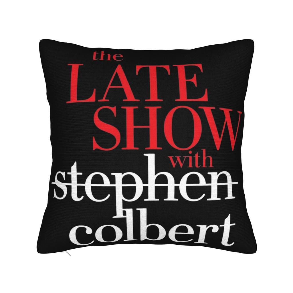 Federe Cuscino Decorative Stephen Colbert The Late Show Accessori Cuscino da Arredo per la Casa Copricuscino con Zip Varie Misure