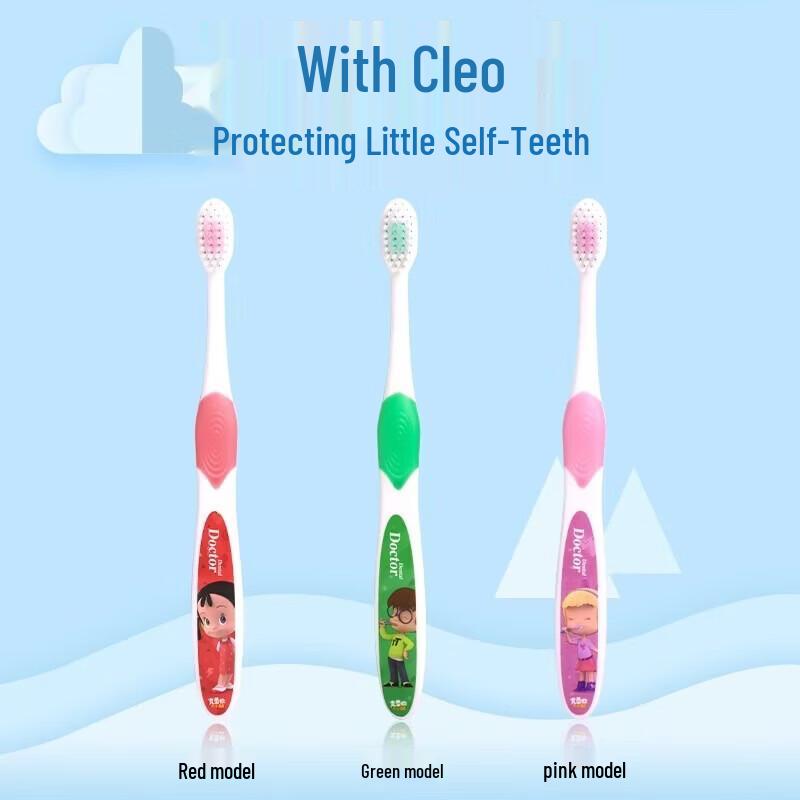 Dr. Tooth Kids Ergonomic Toothbrush 5-Pack
