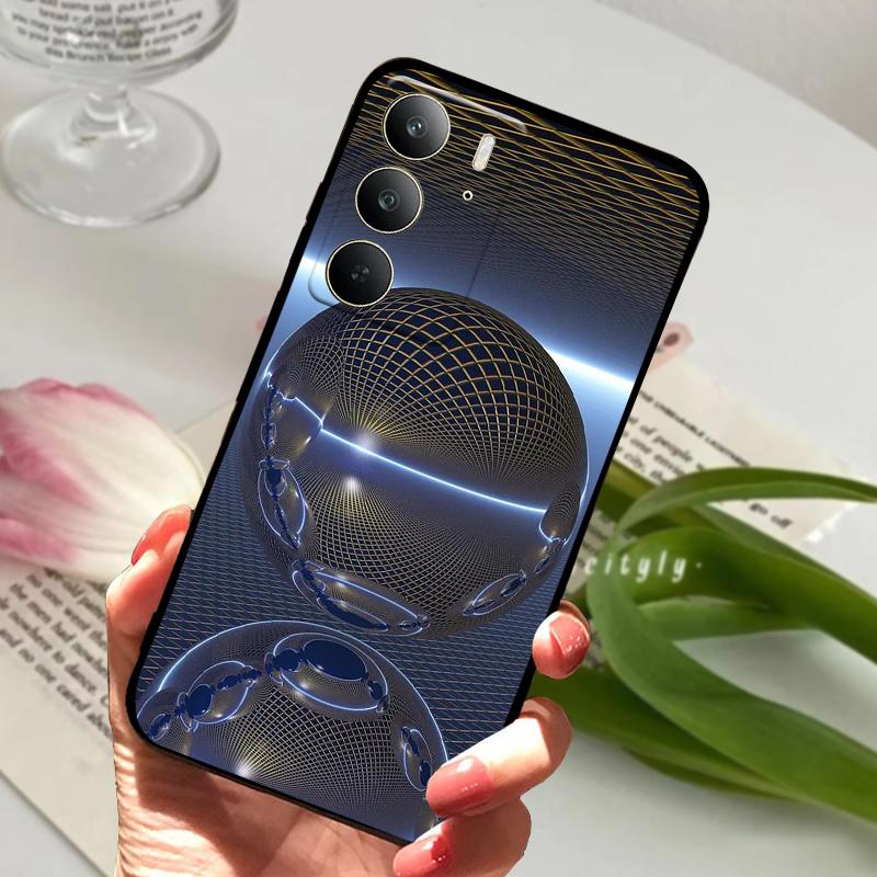 Case For Realme C75 4G Cute Shockproof TPU Soft Silicone Phone Lens Protective Cover For OPPO REALME C65 4G C67 5G Bumper Fundas