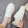 Tenis Feminino Mujer Women Skateboard Shoes Trendy Flats Casual Sneakers Fashion Lace-up Leather Small White Shoes Walking Shoes