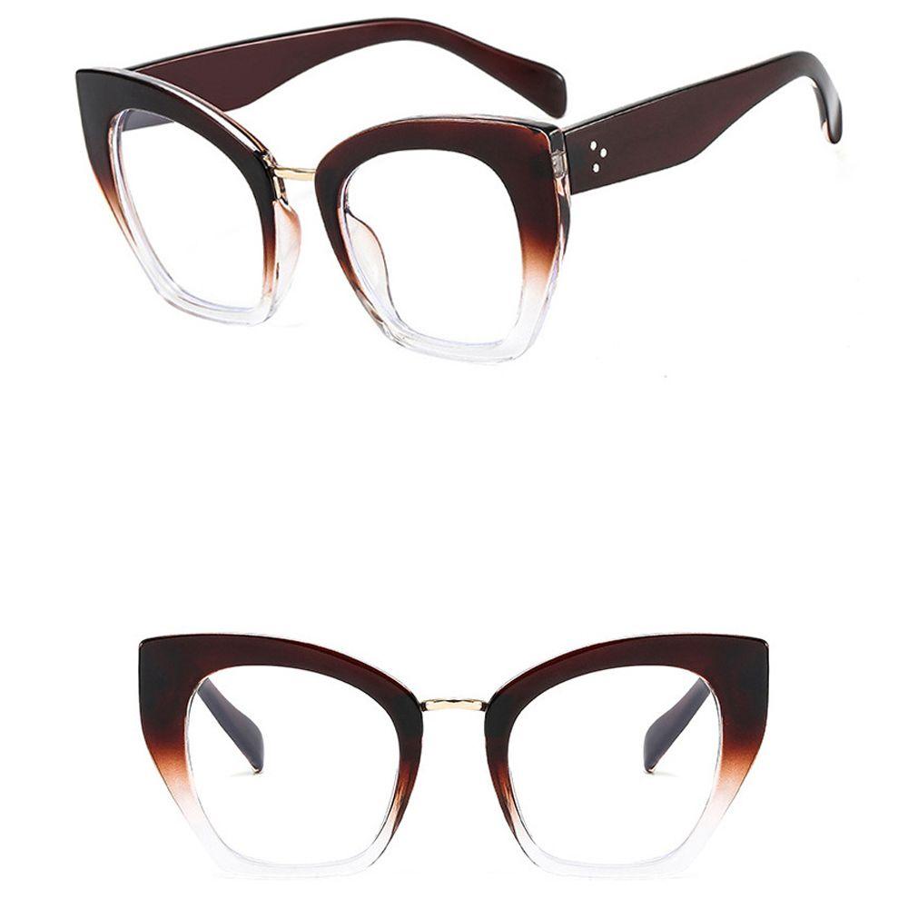 Leopard Print Optical Glasses Computer Eyeglasses Cat Eye Frame Eyewear Anti Blue Light Glasses