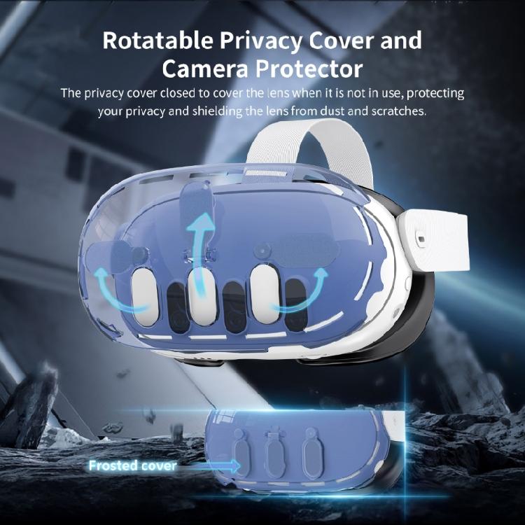 Housse de protection pour casque VR pour accessoires de protection d'objectif pour casque VR 3