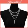 Metal Twist Pendant Chain Necklace For Men And Women Stylish Jewelry