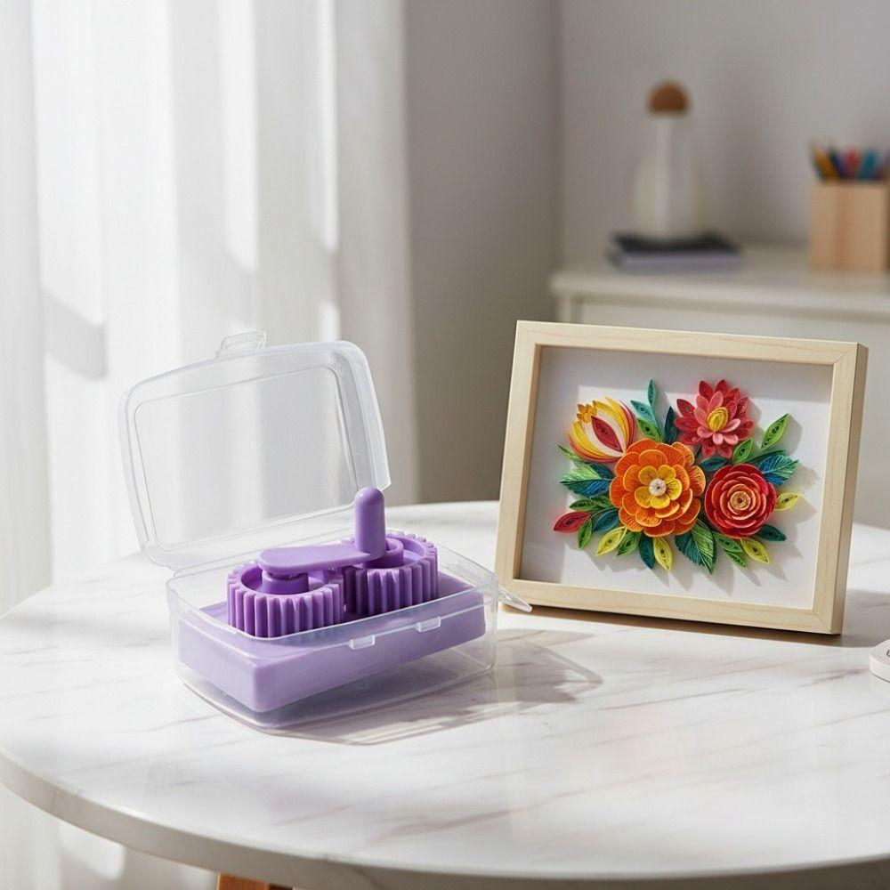 Wave Making Crimping Paper Machine Purple Paper Wave Making Tool  Handmade Artwork