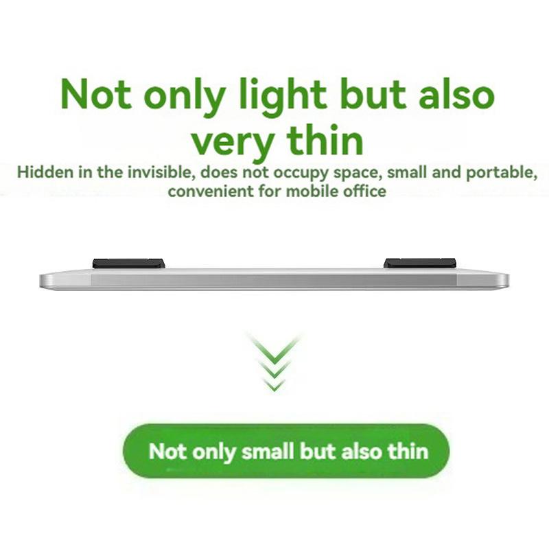 2Pcs Mini Laptop Stand Adjustable Folding Ultra-Thin Portable Holder For Macbook Xiaomi Notebook Cooling Holder Keyboard Support