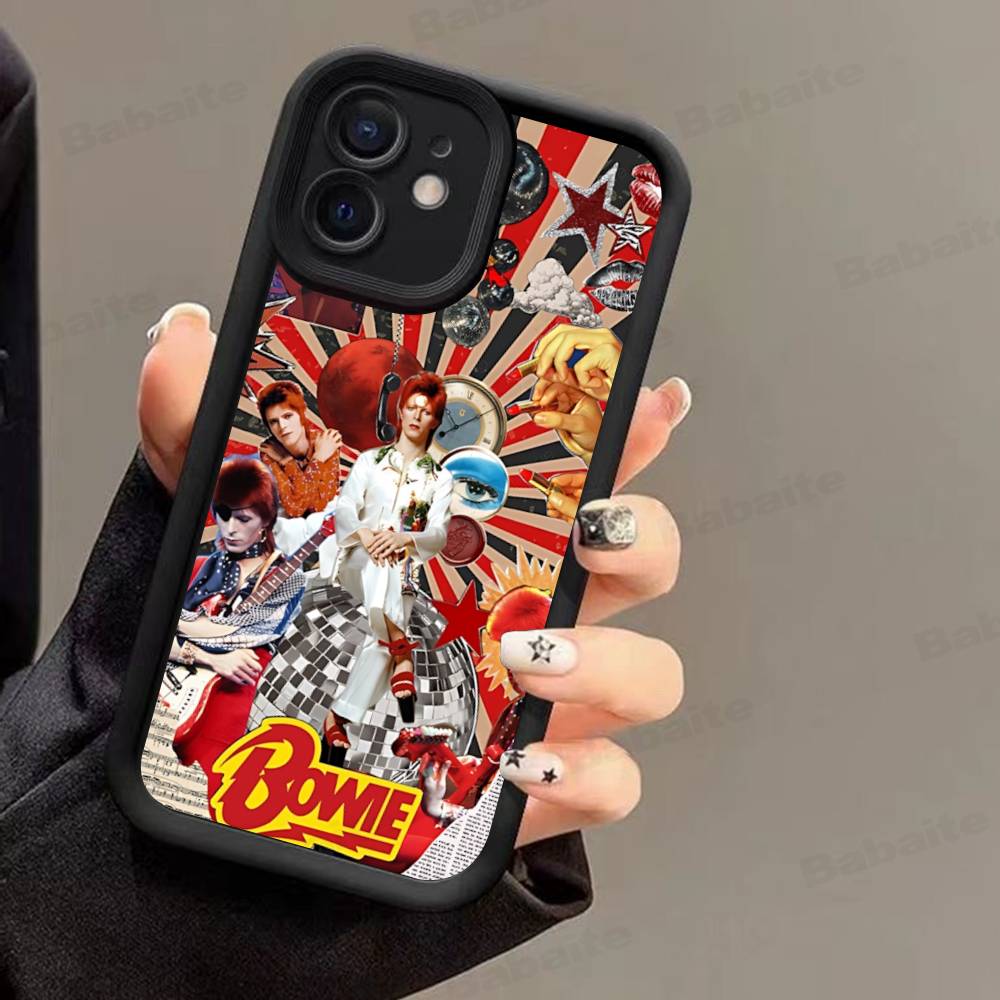Classic D-DavidS Singer B-BowieS Phone Case For IPhone 17 16 15 14 13 12 11 Air Plus Pro Max Soft Back Cover