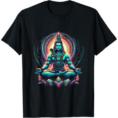 Lord Shiva Hindu God Mahadeva Trident Hinduism Devotee T-Shirt