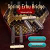 Metal Erhu Spring Clips: Enhance Reverb and Volume with Bamboo Bridge Accessories