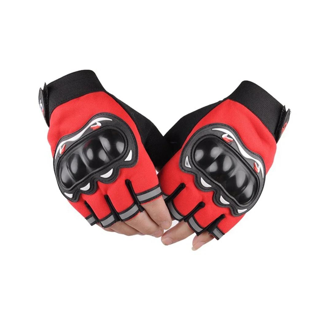 Motorcycle Gloves half  Finger Tactical Knuckles Protective Motocross Gloves Durable Riding Working cycling Gloves