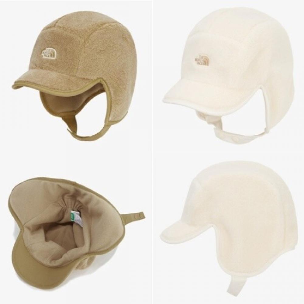 

Детская флисовая теплая шапка North Space beige/M